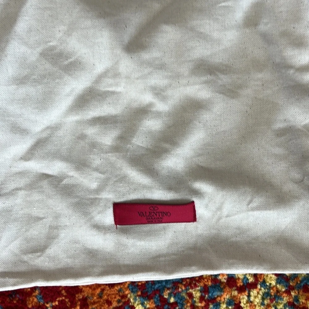 Valentino Garavani, never worn. Trademark spiked mule, black patten leather. - Picture 6 of 9